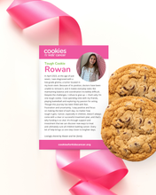 Load image into Gallery viewer, Rowan’s ‘Think Positive’ Chunky Chocolate Chip Cookies