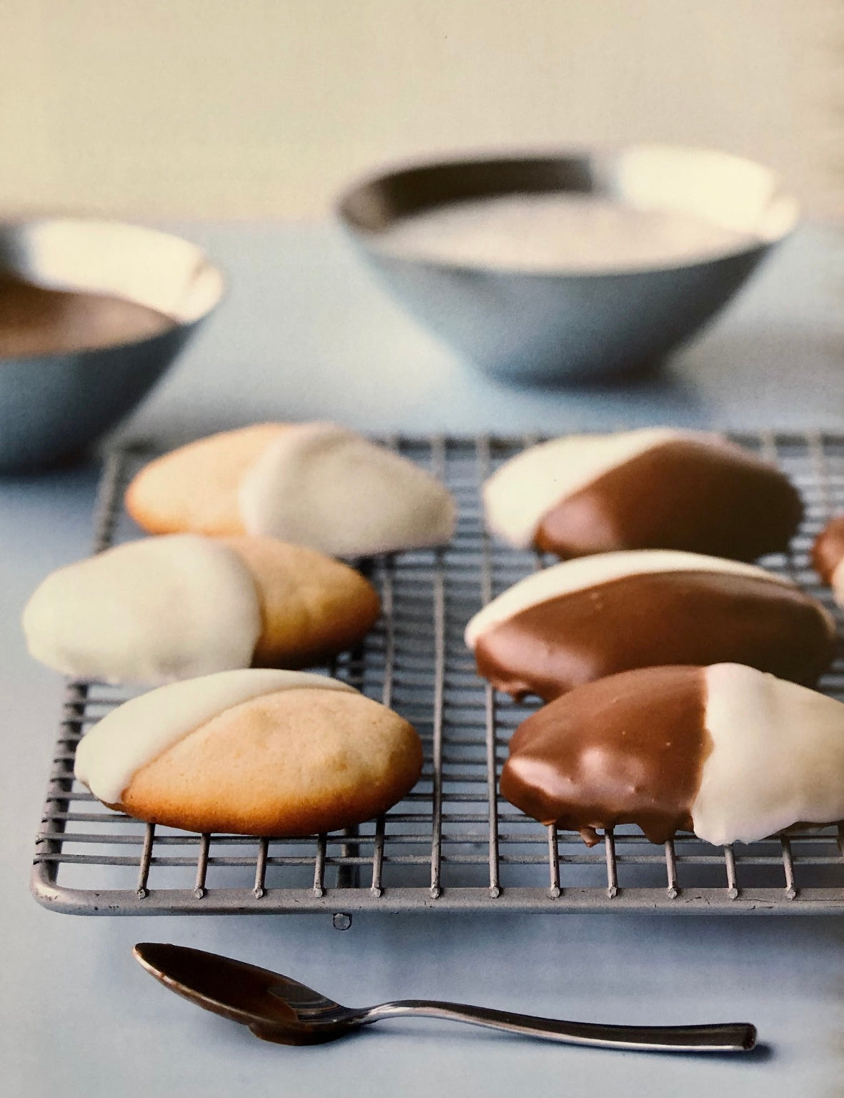 Classic Black & White Cookies