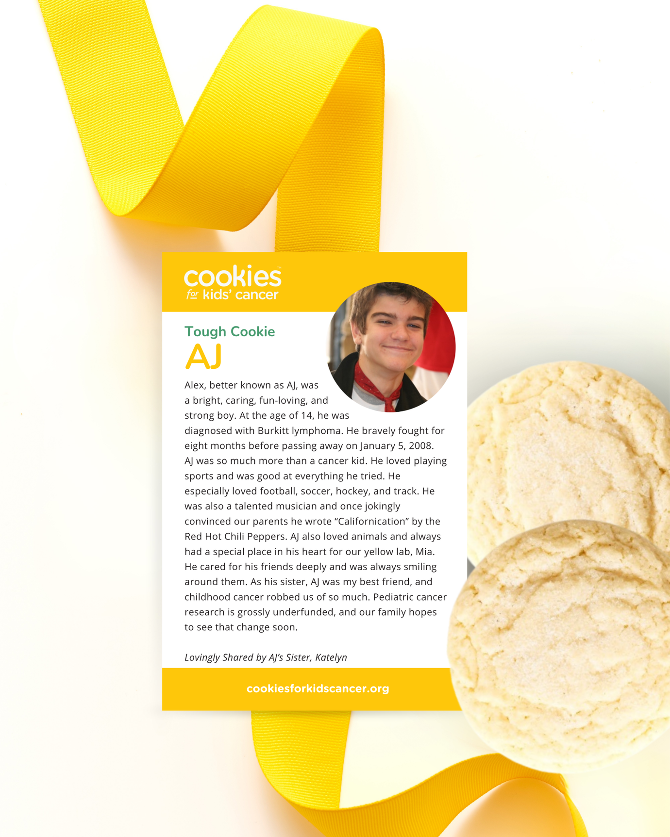 AJ's Lemon Sugar Cookies