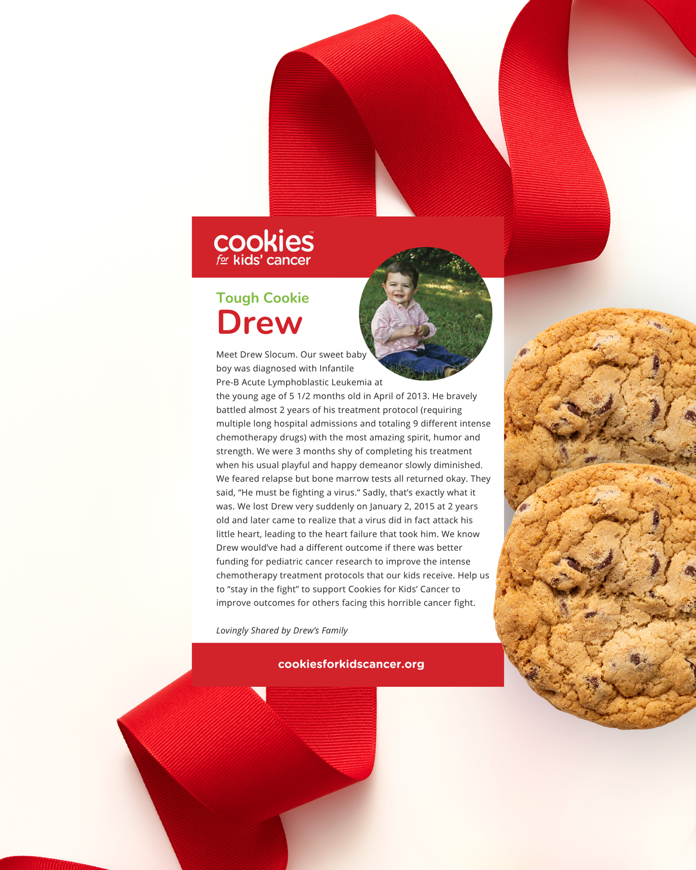 Drew's Crew Chocolate Chip Cookies