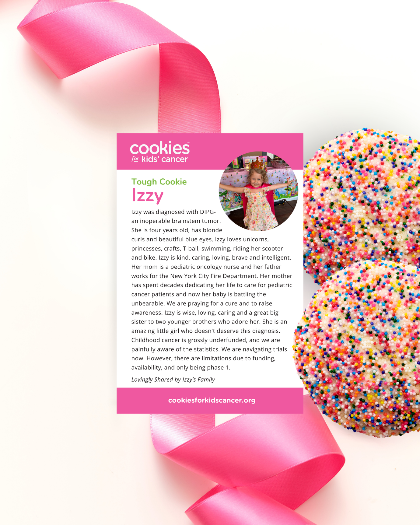 Izzy's Rainbow Magic Cookies