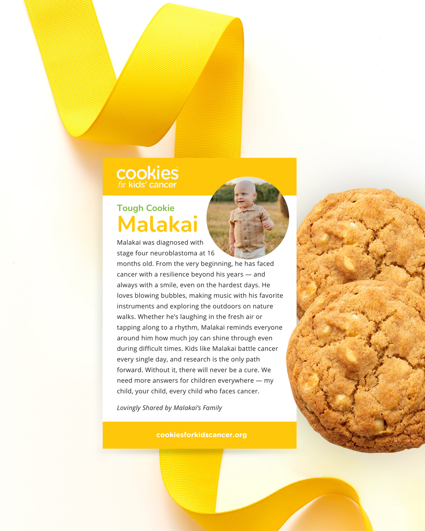 Mali’s Fighter Fuel White Chocolate Macadamia Cookies