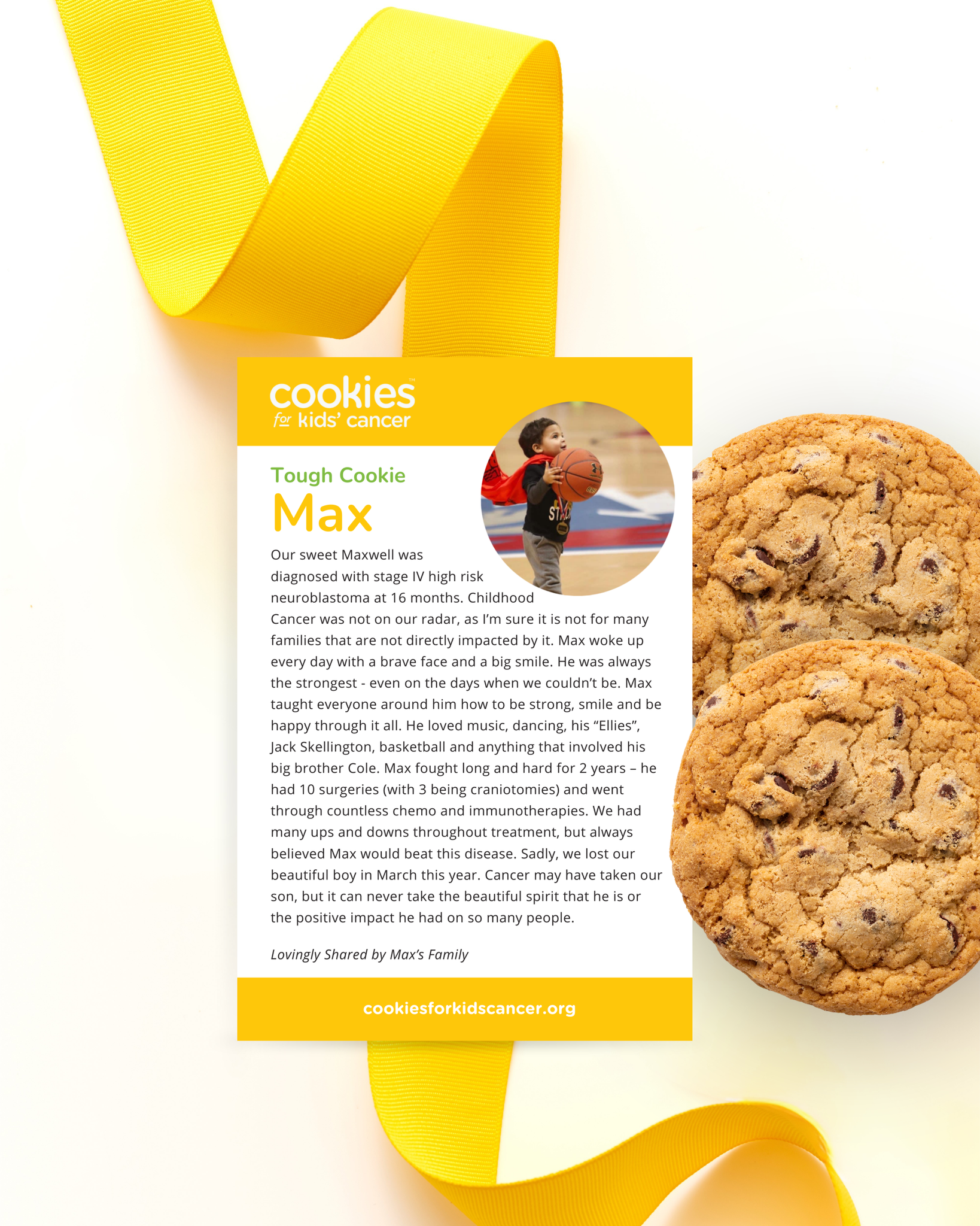 Monster Max's Chocolate Chip Cookies