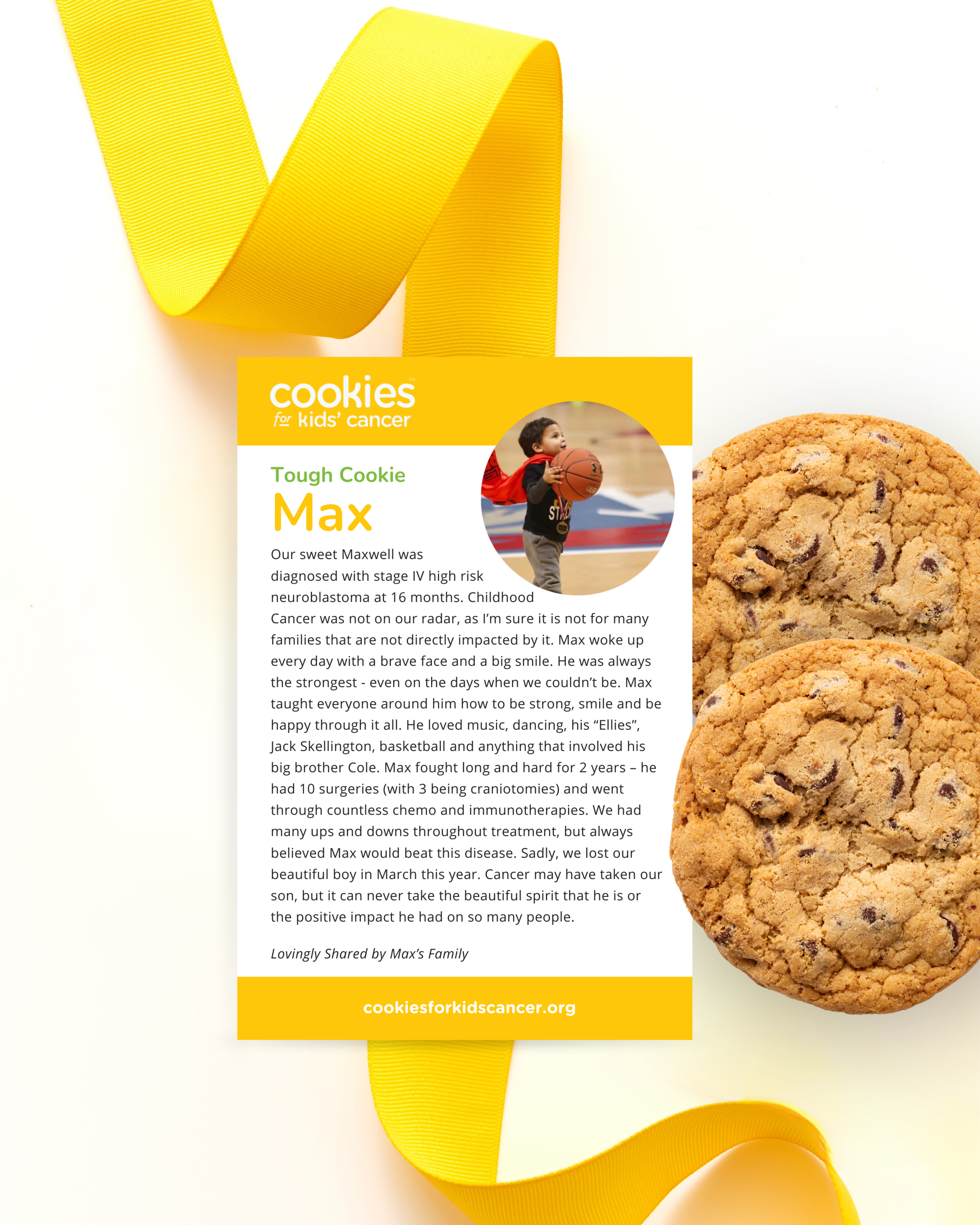 Monster Max's Chocolate Chip Cookies