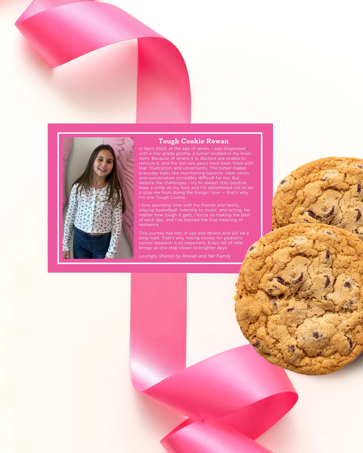 Rowan’s ‘Think Positive’ Chunky Chocolate Chip Cookies