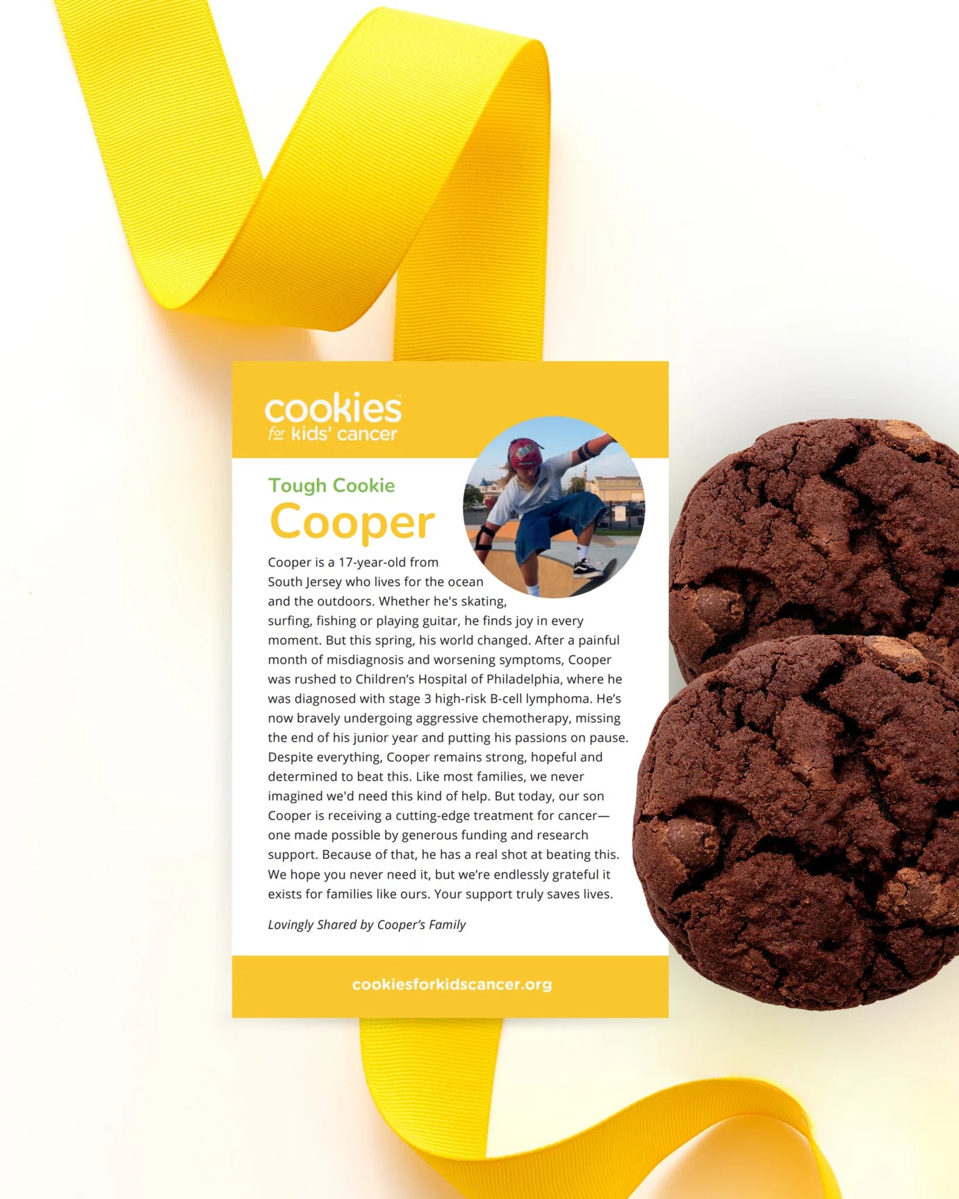 Cooper's Cool Triple Chocolate Chunk Cookies