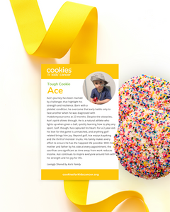 Ace’s Perfect Rainbow Sprinkle "Chookies"