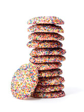 Load image into Gallery viewer, one dozen rainbow sprinkle cookies
