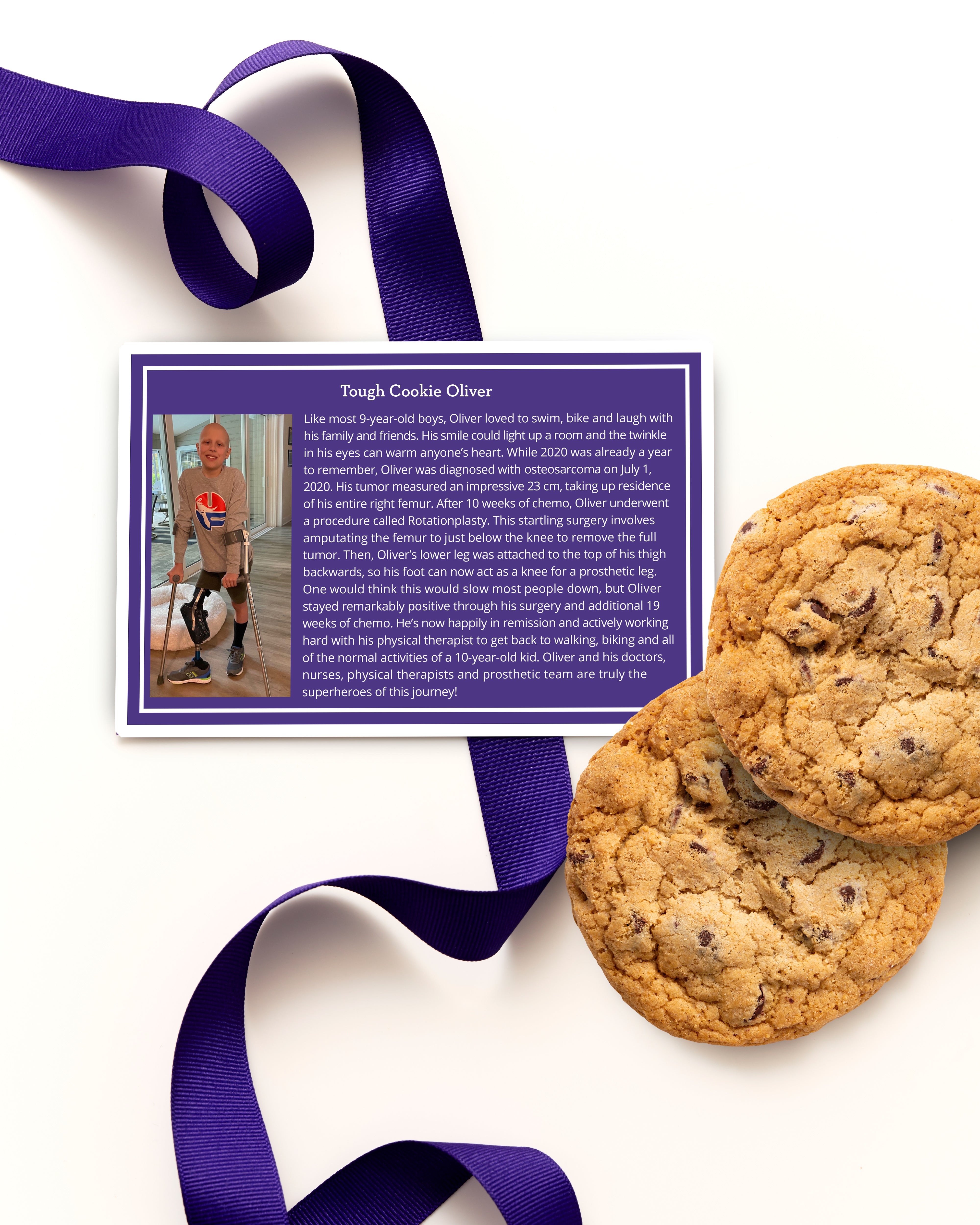 Oliver's O-So-Delicious Chunky Chocolate Chip Cookies